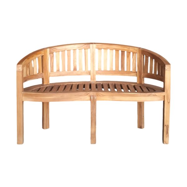 335 000006 2 2 2 seater sofa Coren pakoworld natural teakwood 130x61x87cmBOHO CHIC > Other Furnishings