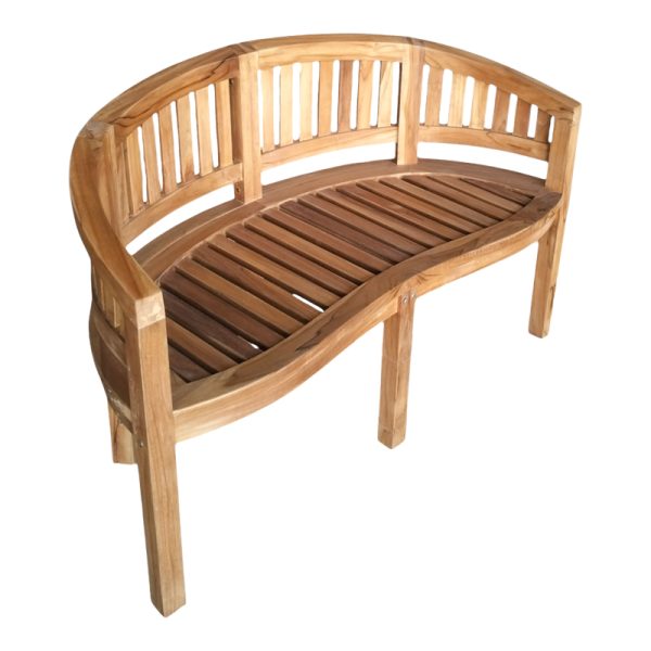 335 000006 4 2 2 seater sofa Coren pakoworld natural teakwood 130x61x87cmBOHO CHIC > Other Furnishings