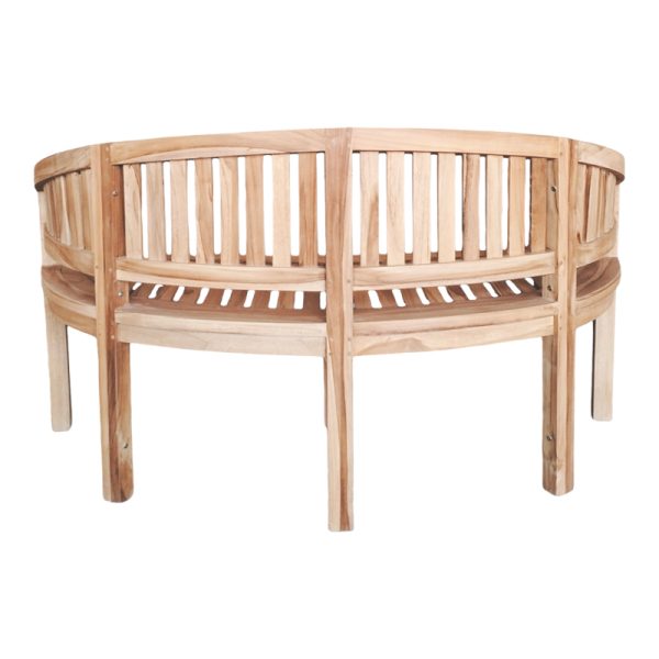 335 000007 4 2 3 seater sofaCoren pakoworld natural teakwood 150x61x87cmBOHO CHIC > Sofas & Benches
