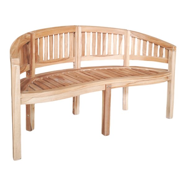 335 000007 5 3 seater sofaCoren pakoworld natural teakwood 150x61x87cmBOHO CHIC > Sofas & Benches