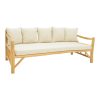 335 000021 5 Deckchair Sunnie pakoworld meranti wood in natural shade 200x65x35cmBOHO CHIC > Outdoor/Beach items