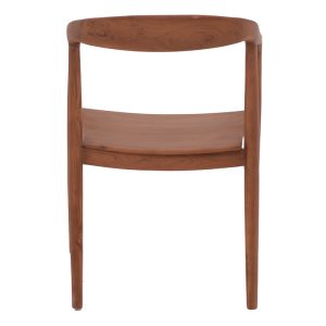 336 000001 4 6 Zonge armchair pakoworld teak wood skeleton In walnut color 54x57x76cmBOHO CHIC > Chairs and Armchairs