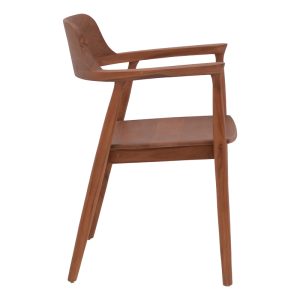 336 000007 2 3 Armchair Jambene pakoworld walnut color teak wood 57x54x79cmBOHO CHIC > Chairs and Armchairs
