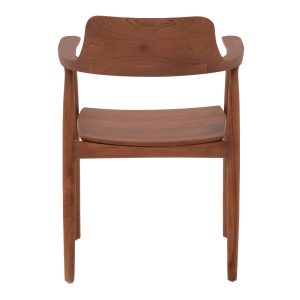 336 000007 4 3 Armchair Jambene pakoworld walnut color teak wood 57x54x79cmBOHO CHIC > Chairs and Armchairs