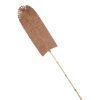337 000008 5 Mirror Grazzy Inart arum wood in natural shade Φ70x8cmBOHO CHIC > Decoratives