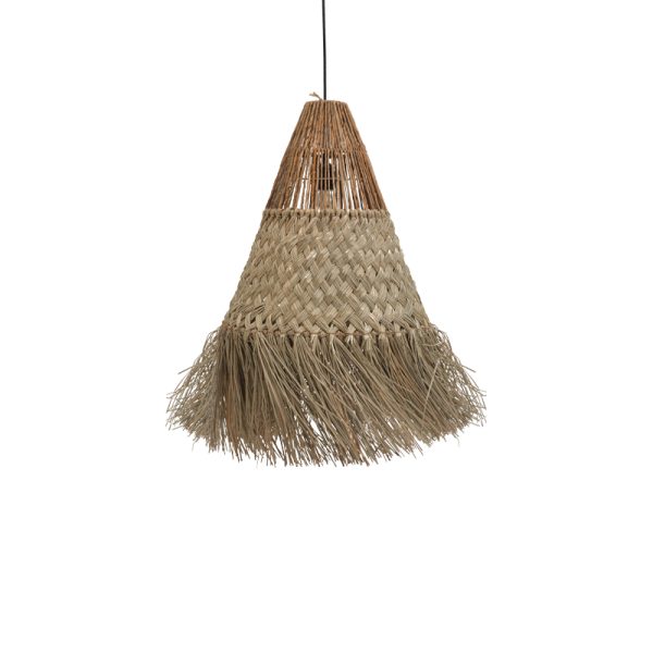 337 000023 3 Vajem Inart mendong ceiling lamp in natural shade 50x50x70cmBOHO CHIC > Luminaries