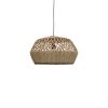 337 000024 5 Ceiling lamp Cazin I Inart mendong in natural shade D80x85cmBOHO CHIC > Luminaries