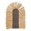 337 000034 2 Gucre Inart vase wood-rattan pe in natural color D25x70cmBOHO CHIC > Decoratives