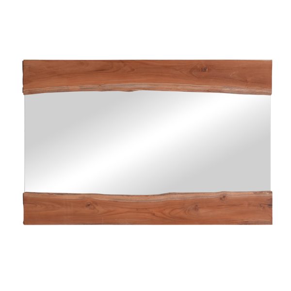 338 000006 3 Mirror Riverine pakoworld teak wood in natural shade 120x80x4cmBOHO CHIC > Decoratives