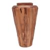 338 000018 3 Decorative vase Archean pakoworld teak wood in natural color D30x60cmBOHO CHIC > Decoratives