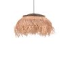 339 000006 3 Mirror Rounder pakoworld teak wood in natural color D80x4cmBOHO CHIC > Decoratives