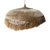 339 000012 2 Arupade Inart ceiling light abaca wood in natural color D35x50cmBOHO CHIC > Luminaries
