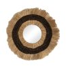 339 000030 2 Chair stackable Kalliope pakoworld natural beech wood-natural rattan 45x50x89cmBOHO CHIC > Chairs and Armchairs