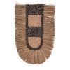 339 000038 2 Arupade Inart ceiling light abaca wood in natural color D35x50cmBOHO CHIC > Luminaries