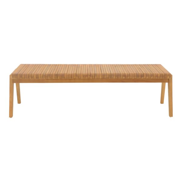 340 000016 4 5 Polymorphic sofa-bench Jey pakoworld teak wood in natural shade 150x57.5x80cmBOHO CHIC > Sofas & Benches