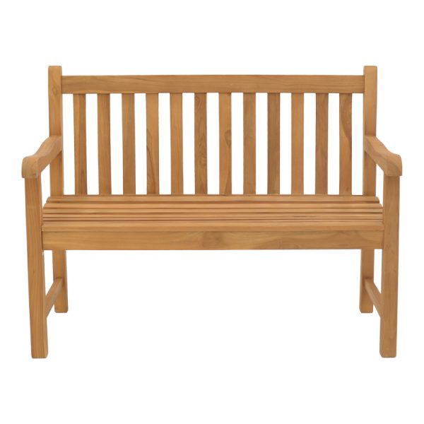340 000018 3 5 Sofa Nat pakoworld teak wood in natural shade 120x57x96cmBOHO CHIC > Sofas & Benches