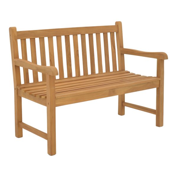340 000018 8 Sofa Nat pakoworld teak wood in natural shade 120x57x96cmBOHO CHIC > Sofas & Benches