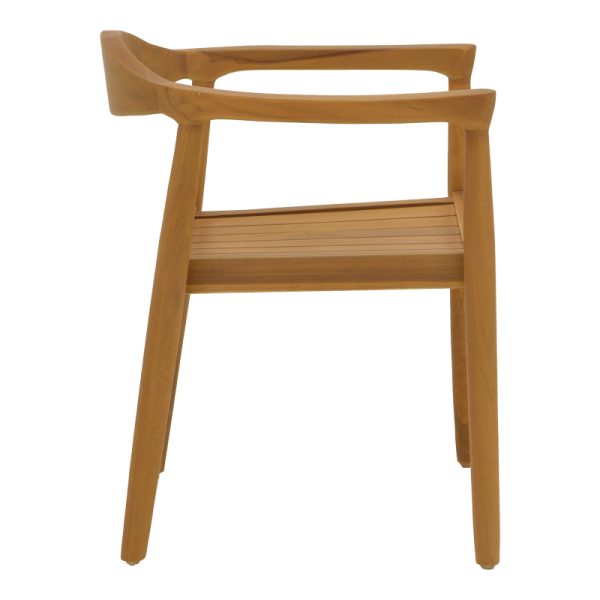 340 000021 2 2 Armchair Ganny pakoworld teak wood in natural shade 59x56x71cmBOHO CHIC > Chairs and Armchairs