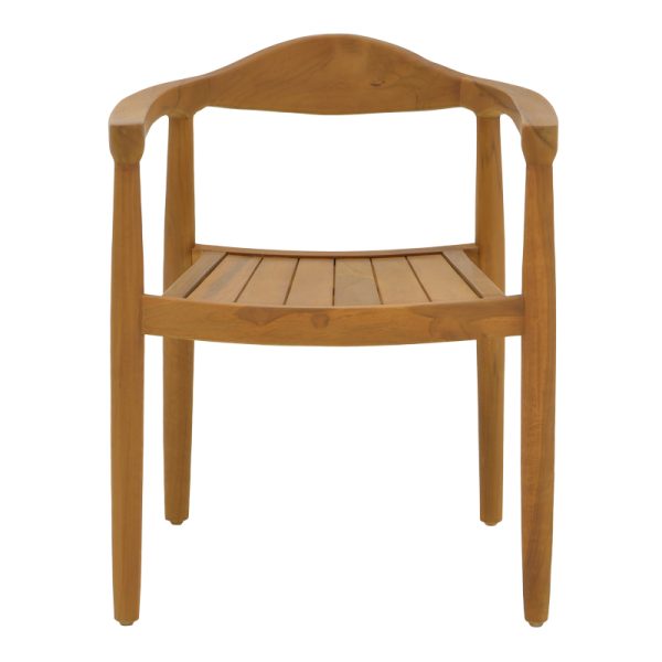 340 000021 3 2 Armchair Ganny pakoworld teak wood in natural shade 59x56x71cmBOHO CHIC > Chairs and Armchairs