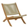 340 000024 8 Maroc Inart jute stool-pouf in natural and white shade D40x45cmBOHO CHIC > Stools