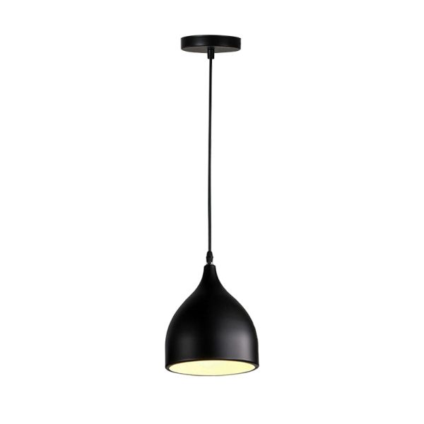 342 000018 5 Ceiling lamp Perce pakoworld black metal D17x20cmLighting > Ceiling