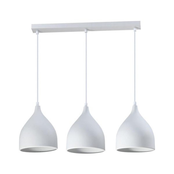 342 000021 5 Ceiling lamp Perce I pakoworld white metal 50x20cmLighting > Ceiling