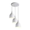 342 000023 4 Three-light Lich pakoworld pp ceiling lamp in black shade 60x24x75cmLighting > Ceiling
