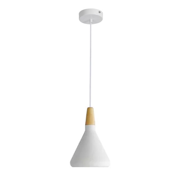 342 000025 2 Ceiling lamp Jedren pakoworld white metal D18x27cmLighting > Ceiling