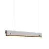 342 000060 4 Three-light ceiling lamp Eracile II pakoworld white metal 84x36cmLighting > Ceiling