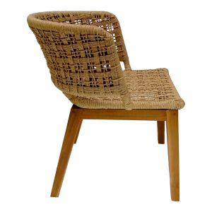 343 000002 2 4 Milou pakoworld chair teak wood and pe rope in natural shade 59x65x73cmBOHO CHIC > Chairs and Armchairs