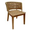 343 000002 7 Agelen I Inart sisal vase in natural shade D20x33cmBOHO CHIC > Decoratives