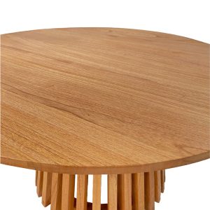 343 000021 2 9 Kenda pakoworld mindi wood coffee table in natural shade D80x45cmBOHO CHIC > Coffee Tables