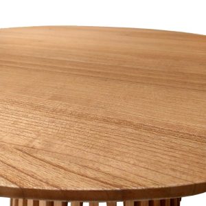 343 000022 2 4 Kenda pakoworld mindi wood coffee table in natural shade D100x45cmBOHO CHIC > Coffee Tables