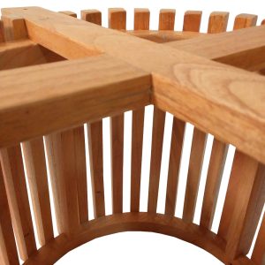 343 000022 4 4 Kenda pakoworld mindi wood coffee table in natural shade D100x45cmBOHO CHIC > Coffee Tables