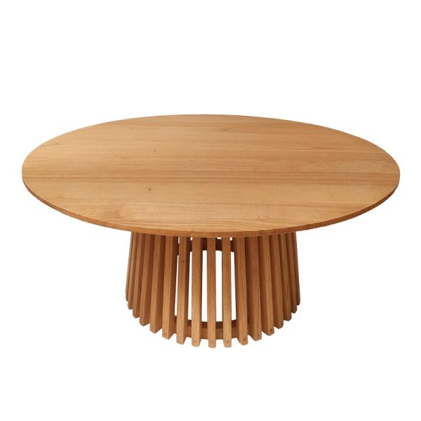 343 000022 7 Kenda pakoworld mindi wood coffee table in natural shade D100x45cmBOHO CHIC > Coffee Tables