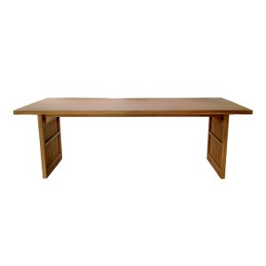 343 000024 2 2 Table Zibra pakoworld teak wood in natural shade 220x100x75cmBOHO CHIC > Dining Tables