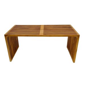 343 000025 2 5 Marlin table pakoworld teak wood in natural shade 100x50x45cmBOHO CHIC > Coffee Tables