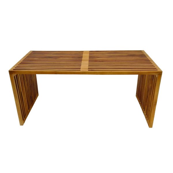 343 000025 2 5 Marlin table pakoworld teak wood in natural shade 100x50x45cmBOHO CHIC > Coffee Tables