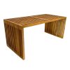343 000025 8 Miles pakoworld coffee table solid acacia wood in natural shade 120x65x46cmBOHO CHIC > Coffee Tables