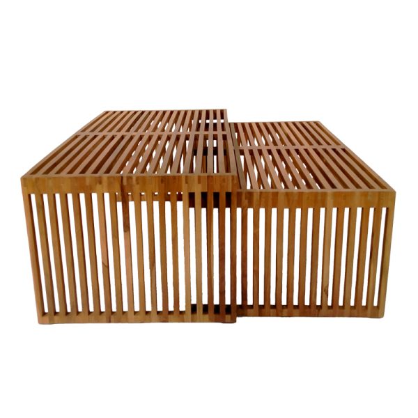 343 000027 2 2 Tinnie pakoworld table set of 2 teak wood in a natural shadeBOHO CHIC > Coffee Tables