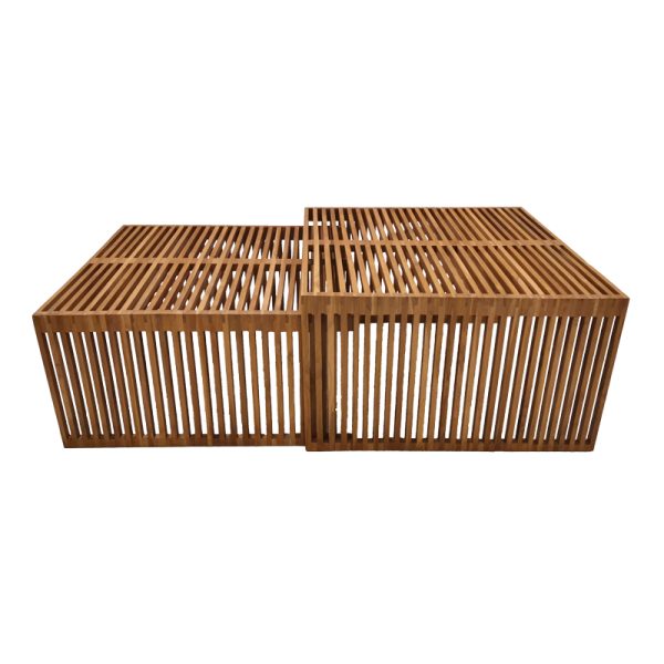 343 000028 2 2 Tinnie I pakoworld table set of 2 teak wood in a natural shadeBOHO CHIC > Dining Tables