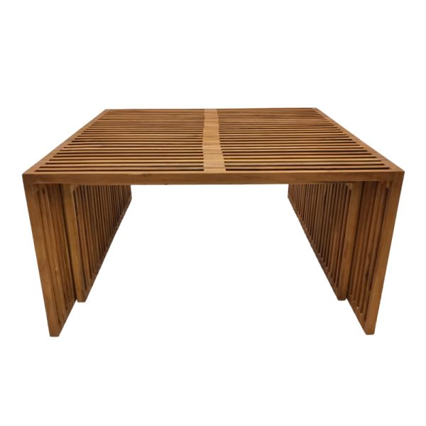 343 000028 4 2 Tinnie I pakoworld table set of 2 teak wood in a natural shadeBOHO CHIC > Dining Tables