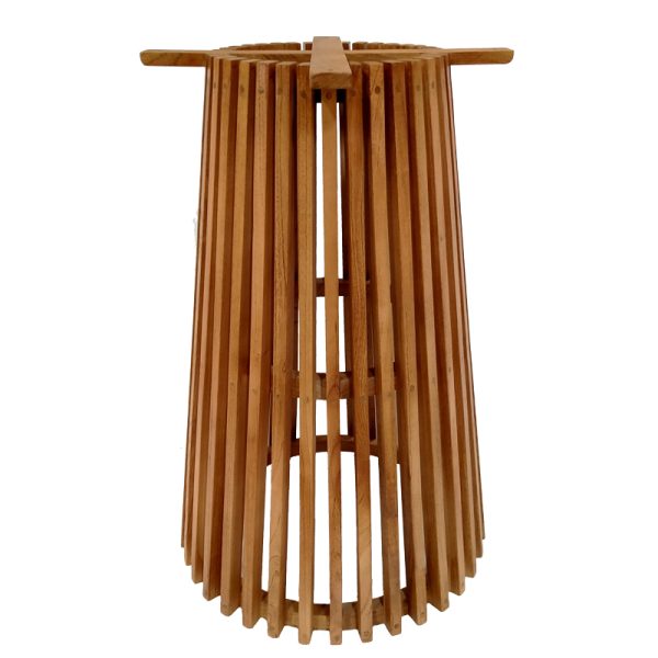 343 000030 2 2 Indoor use bar table base Galy pakoworld mindi wood in natural shade D60x90cmBOHO CHIC > Dining Tables