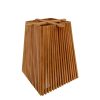 343 000033 5 Table Wooly pakoworld teak wood in natural shade 220x90x75cmBOHO CHIC > Dining Tables
