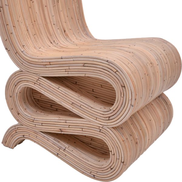 344 000011 4 5 Favorsy armchair pakoworld rattan in natural color 65x52x90cmBOHO CHIC > Chairs and Armchairs