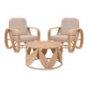 344 000014 10 Zelma pakoworld pp armchair in light cappucino color 55x53x73cmOutdoor furniture > Garden chair