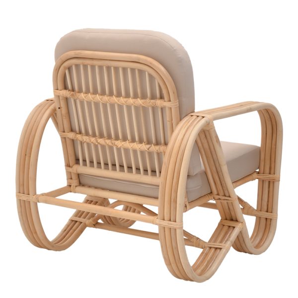 344 000014 2 7 Set of 3 pieces Relmine-Siderty rattan in natural colorOutdoor furniture > Garden lounge sets