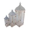 346 000004 2 Wall deco Excore pakoworld pine wood in natural color and black metal 111x3x25cmDecoration > Decorations > Wall Decorations