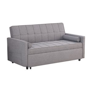 347 000002 6 Sofa-bed Jursy pakoworld gray fabric 170x91x90cmIndoor furniture > Sofas-bed