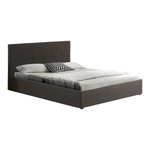 347 000010 8 Double bed with storage space Zamblene pakoworld anthracite fabric 160x200cmIndoor furniture > Beds